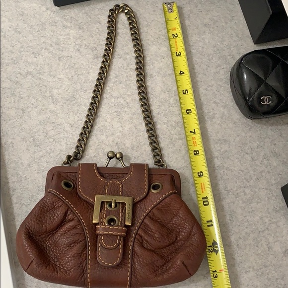 Isabella Fiore kisslock satchel purse - Picture 8 of 8